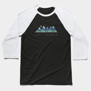 Let's Wander Baseball T-Shirt